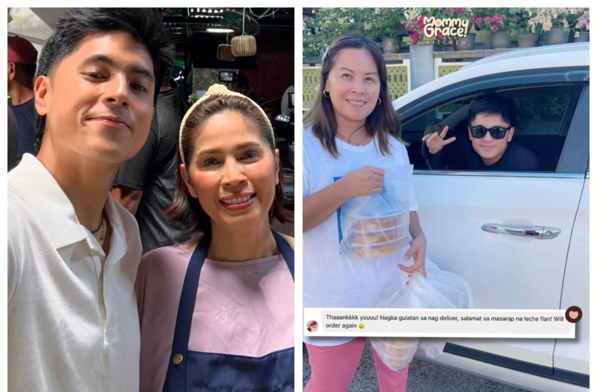Miguel Tanfelix nag-deliver ng leche flan ni Mommy Grace, customer na-shookt!